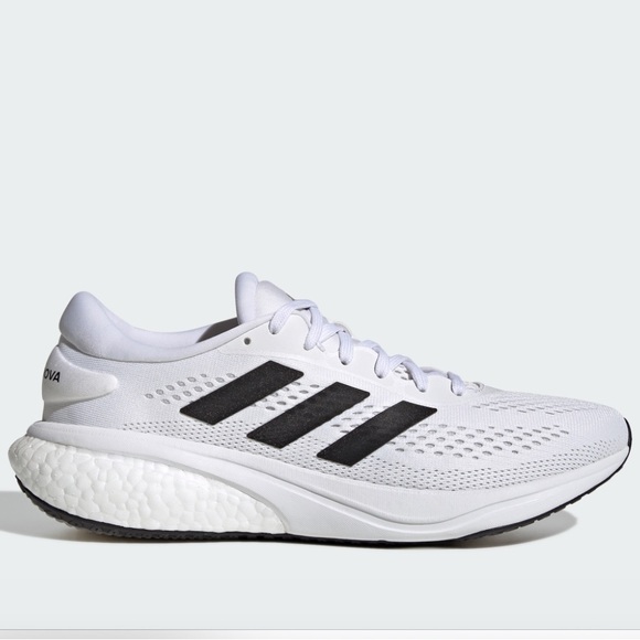 Adidas Supernova 2.0 Running Shoe in White/Black Men’s Size 7 - Picture 1 of 10